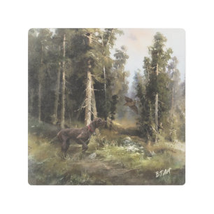 German Shorthaired pointer   Metal Print