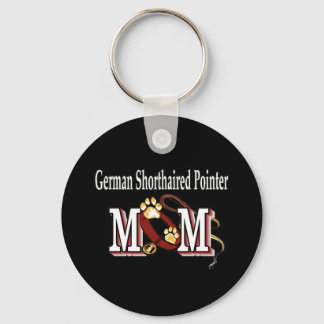 german shorthaired pointer mom Keychain