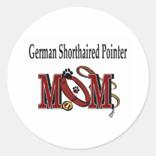German Shorthaired Pointer Mom Sticker