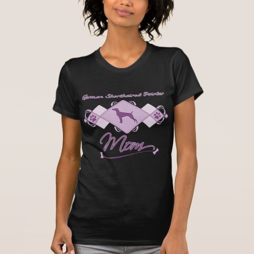 German Shorthaired Pointer Mom T_Shirt