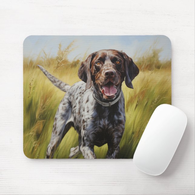 German Shorthaired Pointer Mouse Pad (With Mouse)