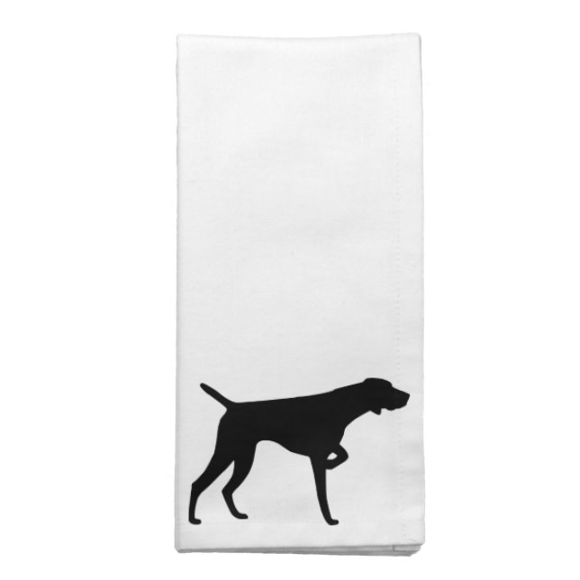 German Shorthaired Pointer Napkin (Folded)