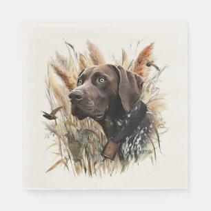 German Shorthaired Pointer Napkins