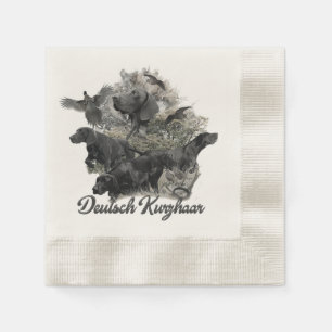 German Shorthaired pointer Napkins