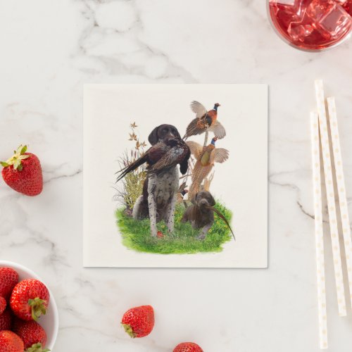 German Shorthaired Pointer   Napkins