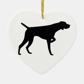 German Shorthaired Pointer Ornament by SpotsDogHouse at Zazzle