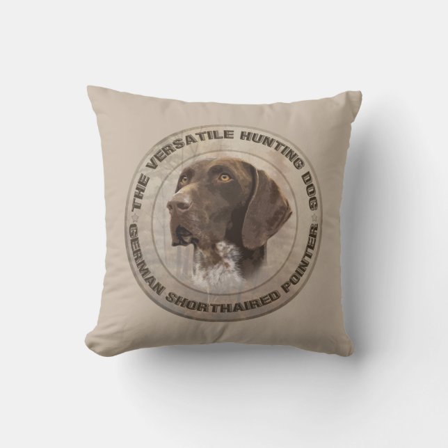 German Shorthaired Pointer Outdoor Pillow (Front)