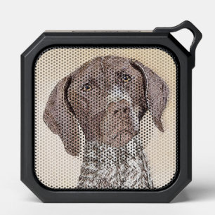 German Shorthaired Pointer Painting - Dog Art Bluetooth Speaker