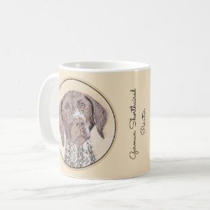 German Shorthaired Pointer Painting - Dog Art Coffee Mug