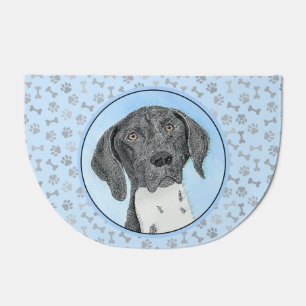 German Shorthaired Pointer Painting - Dog Art Doormat