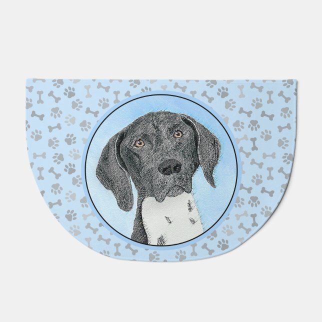 German Shorthaired Pointer Painting - Dog Art Doormat (Front)