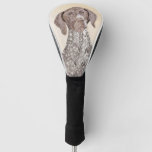 German Shorthaired Pointer Painting - Dog Art Golf Head Cover