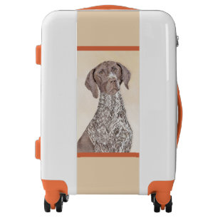 German Shorthaired Pointer Painting - Dog Art Luggage