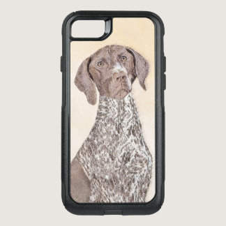 German Shorthaired Pointer Painting - Dog Art OtterBox Commuter iPhone SE/8/7 Case