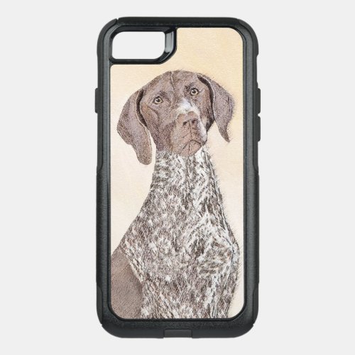 German Shorthaired Pointer Painting _ Dog Art OtterBox Commuter iPhone SE87 Case