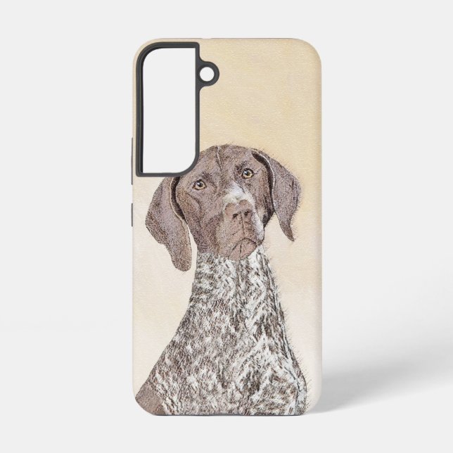 German Shorthaired Pointer Painting - Dog Art Samsung Galaxy Case (Back)