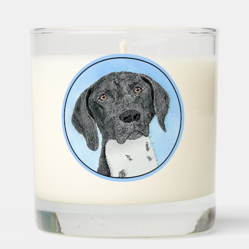 German Shorthaired Pointer Painting _ Dog Art Scented Candle
