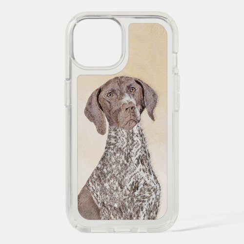 German Shorthaired Pointer Painting _ Dog Art iPhone 15 Case