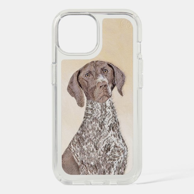 German Shorthaired Pointer Painting - Dog Art Speck iPhone Case (Front)