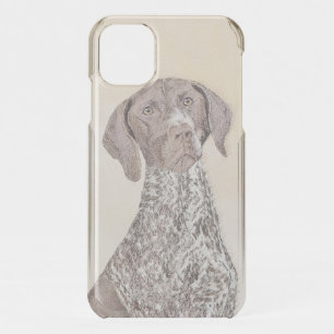 German Shorthaired Pointer Painting - Dog Art iPhone 11 Case