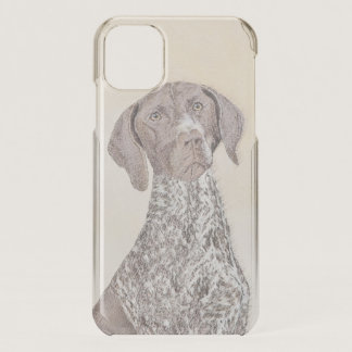 German Shorthaired Pointer Painting - Dog Art iPhone 11 Case