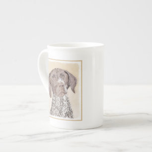 German Shorthaired Pointer Painting - Original Art Bone China Mug