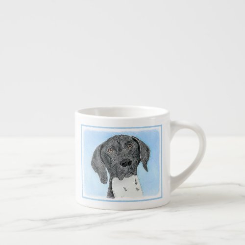 German Shorthaired Pointer Painting _ Original Art Espresso Cup