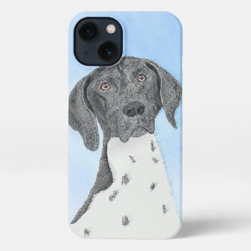 German Shorthaired Pointer Painting _ Original Art iPhone 13 Case