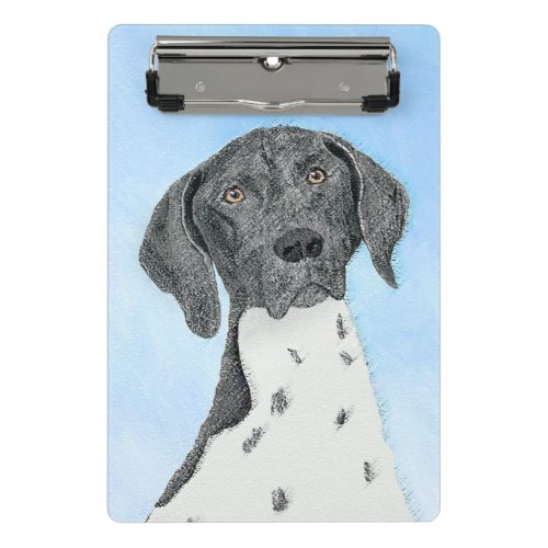 German Shorthaired Pointer Painting _ Original Art Mini Clipboard