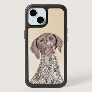 German Shorthaired Pointer Painting - Original Art iPhone 15 Case