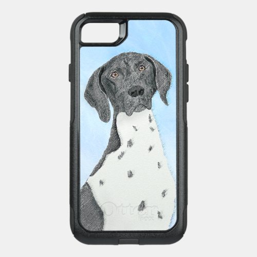 German Shorthaired Pointer Painting _ Original Art OtterBox Commuter iPhone SE87 Case