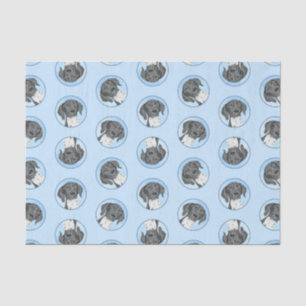 German Shorthaired Pointer Painting Original Art Tissue Paper