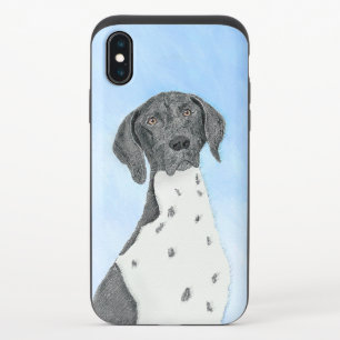 German Shorthaired Pointer Painting - Original Art iPhone X Slider Case
