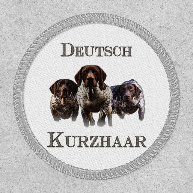 German Shorthaired pointer  Patch (Front)