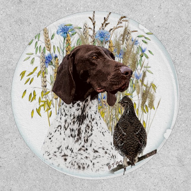 German shorthaired pointer patch (Front)
