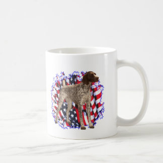 German Shorthaired Pointer Patriot Coffee Mug