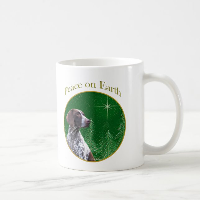 German Shorthaired Pointer Peace Coffee Mug (Right)
