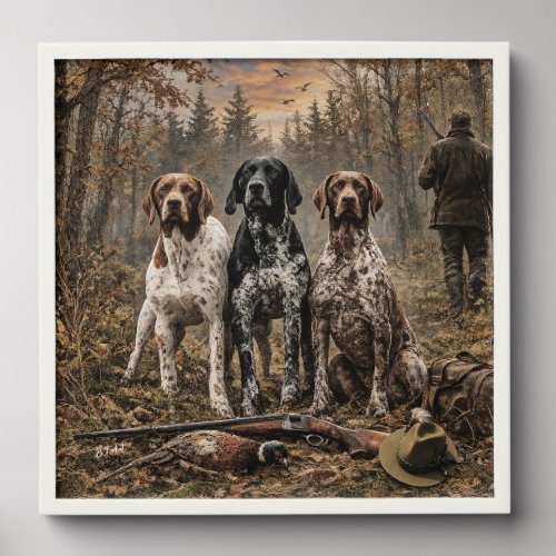 German Shorthaired Pointer Peel And Stick Photo Tile