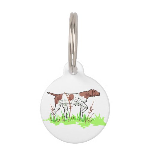 German Shorthaired Pointer Pet ID Tag