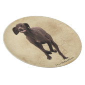 German Shorthaired Pointer Pet-lover Dinner Plate (Right Side)
