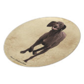 German Shorthaired Pointer Pet-lover Dinner Plate (Left Side)