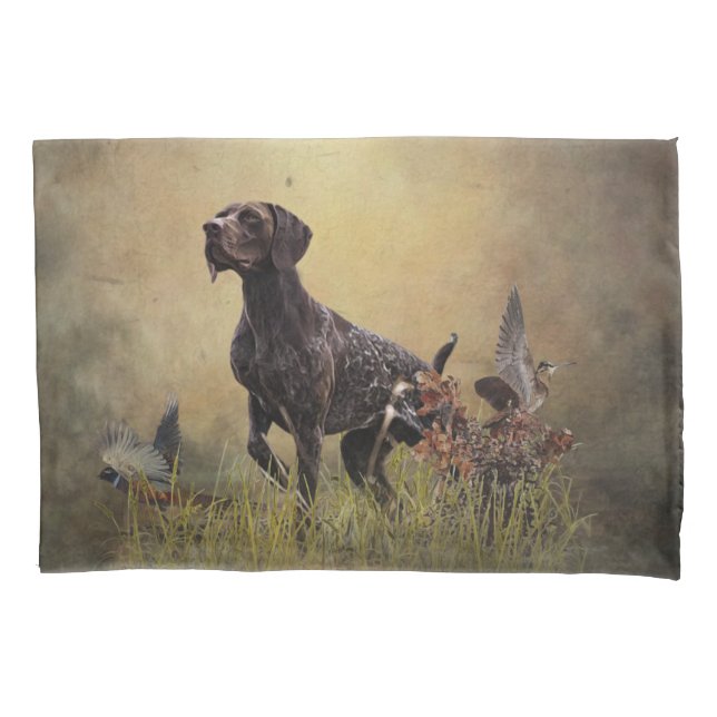 German Shorthaired Pointer    Pillow Case (Front)