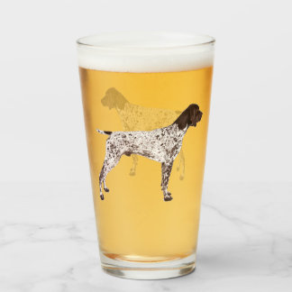 GERMAN SHORTHAIRED POINTER -PINT GLASS 16 OZ