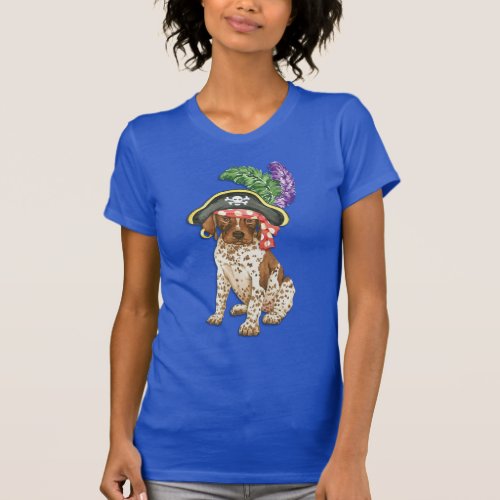 German Shorthaired Pointer Pirate T_Shirt