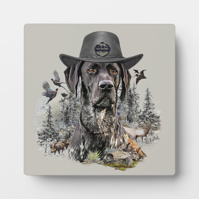 German Shorthaired Pointer    Plaque (Front)
