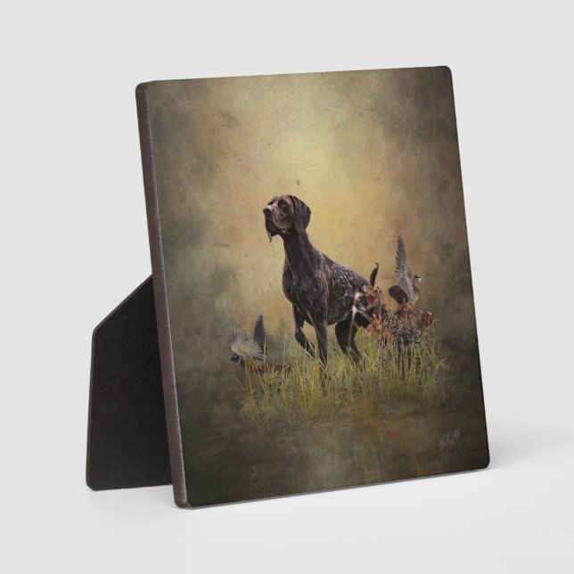 German Shorthaired Pointer    Plaque (Front)