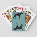 German Shorthaired Pointer Playing Cards at Zazzle