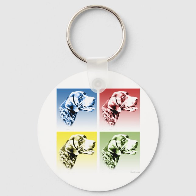 German Shorthaired Pointer Pop Keychain (Front)