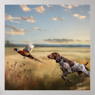  German Shorthaired Pointer  Poster