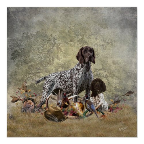 German Shorthaired Pointer    Poster